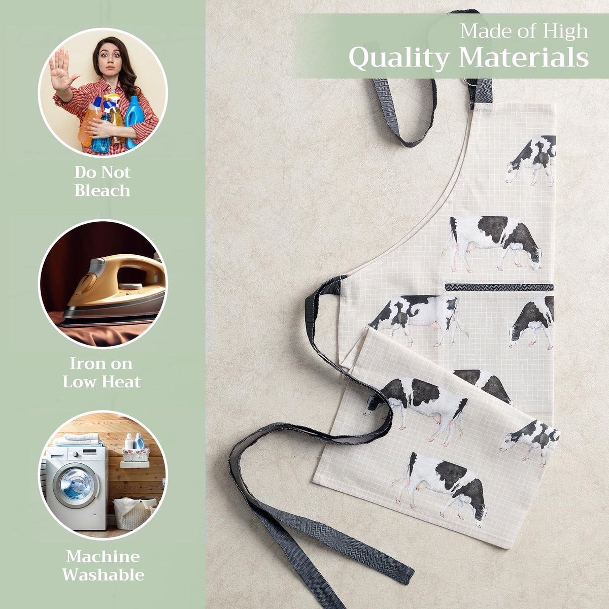 We Love Cows Apron