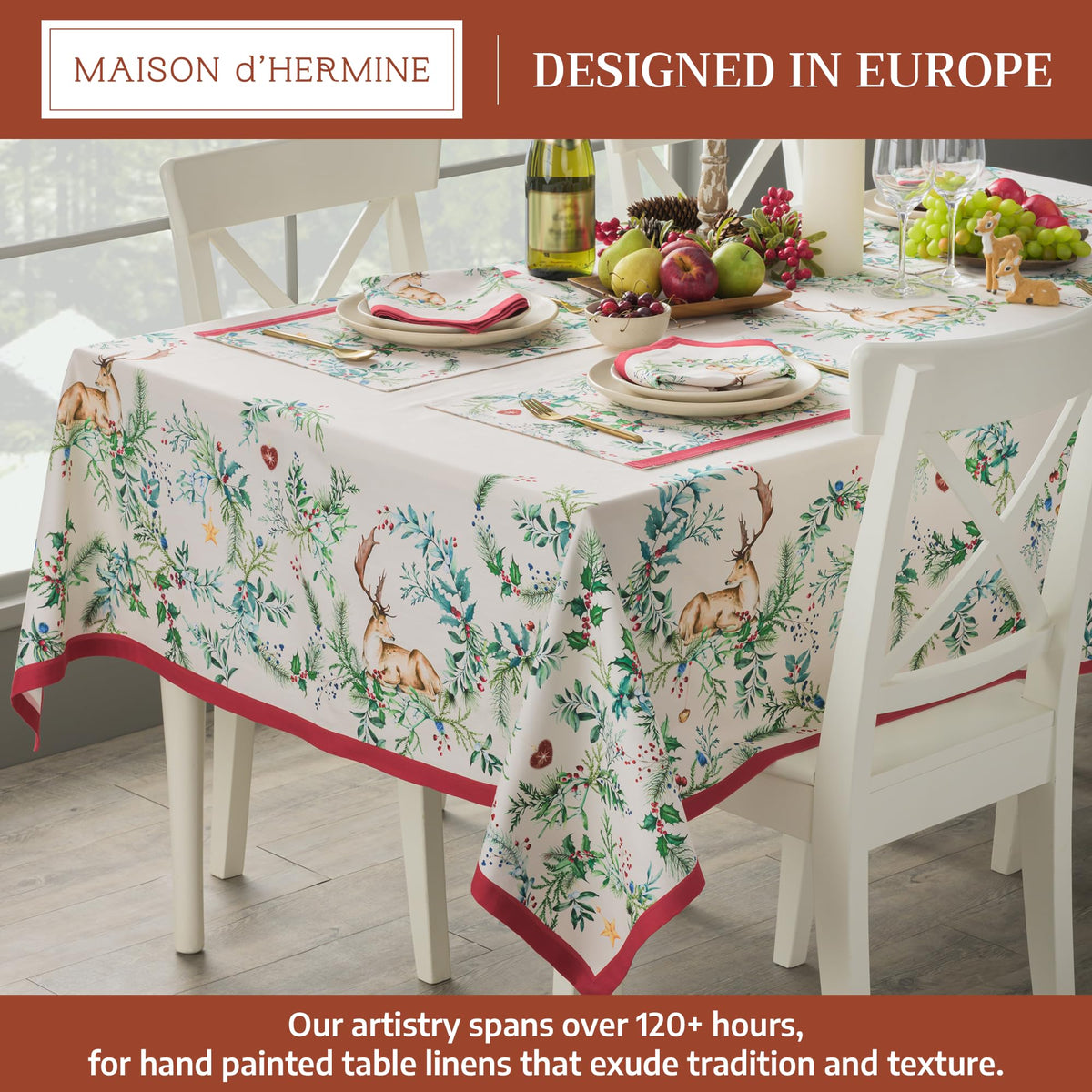 Holly Time Tablecloths