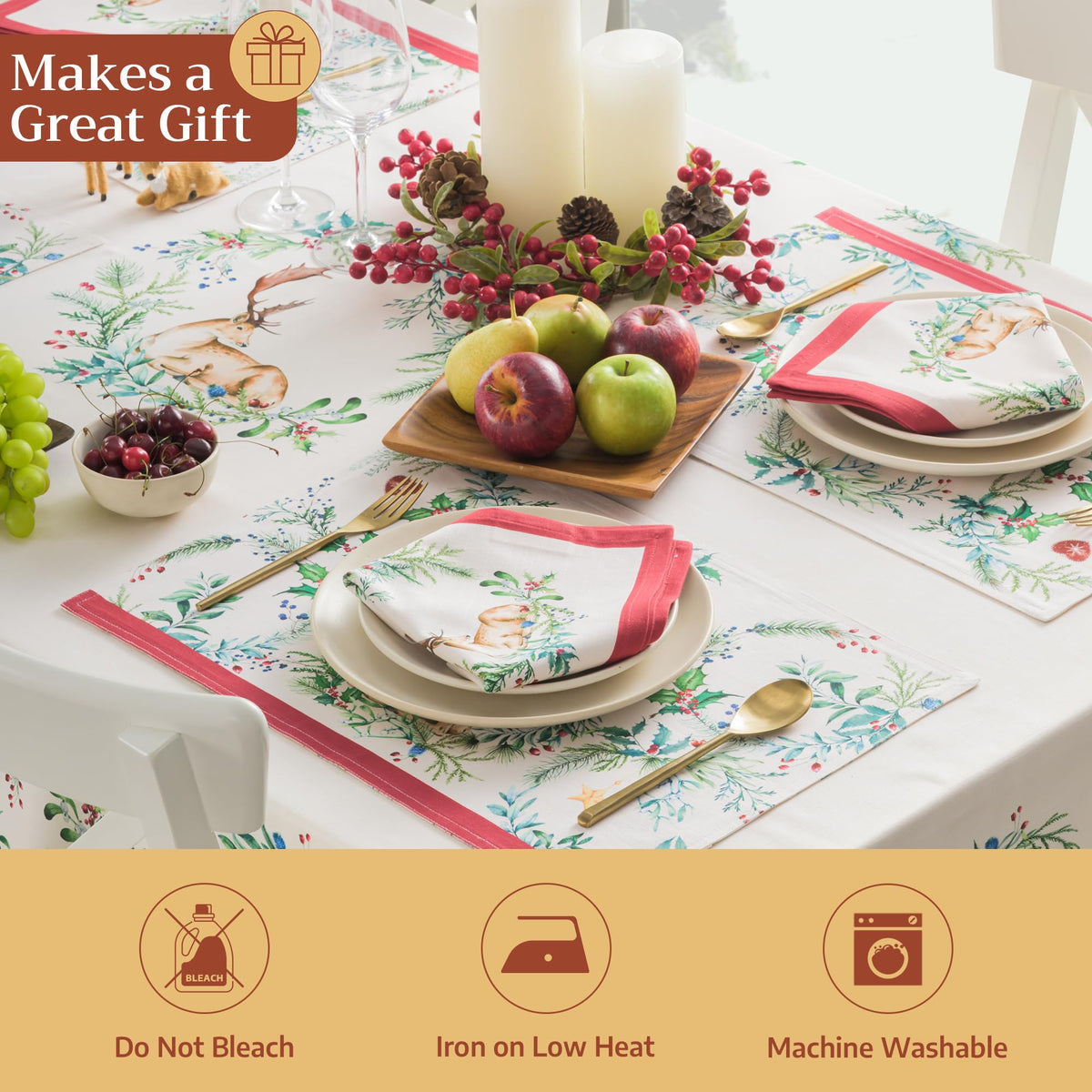 Holly Time Placemats