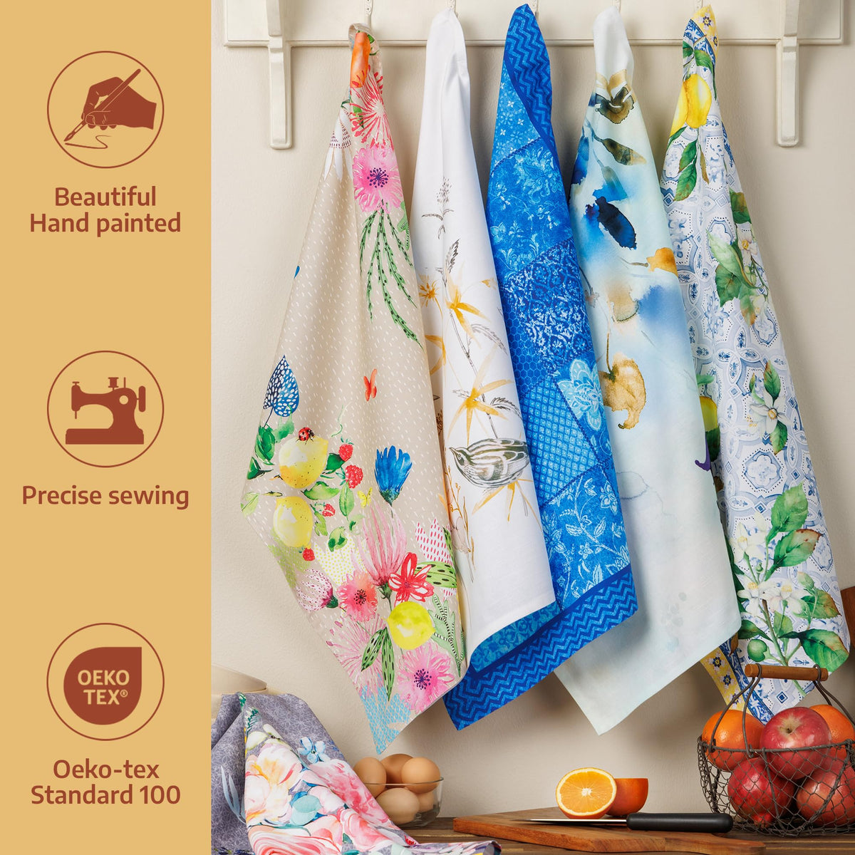 Fresh Bloom Kitchen Towels