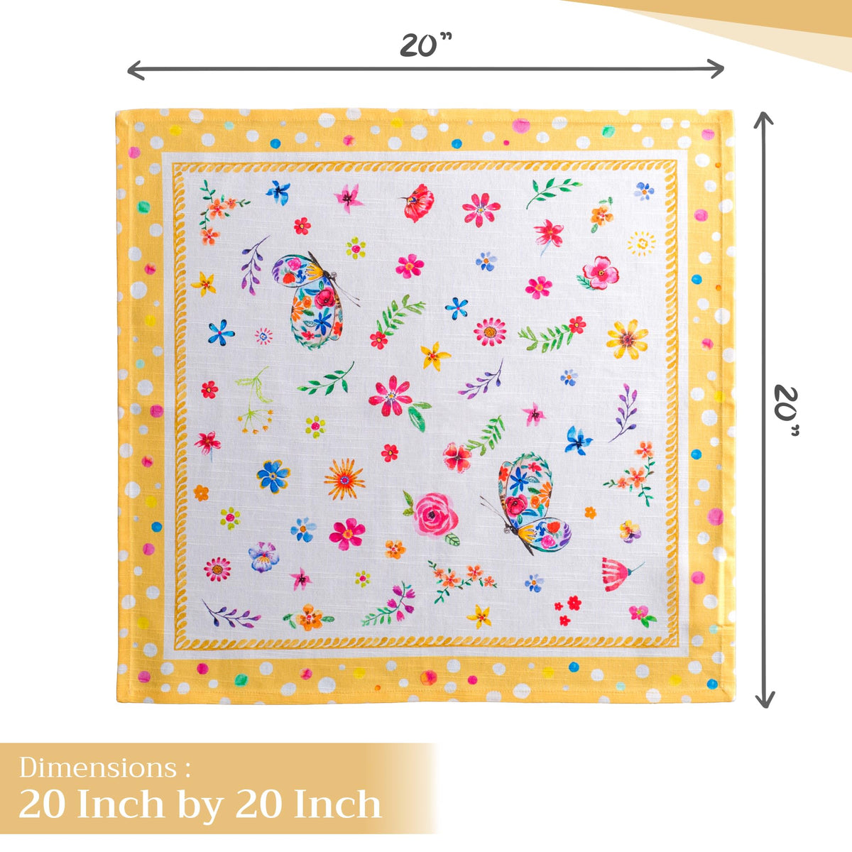 Happy Florals  Napkins
