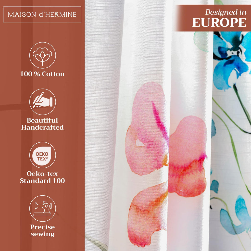 Delphinium Curtains