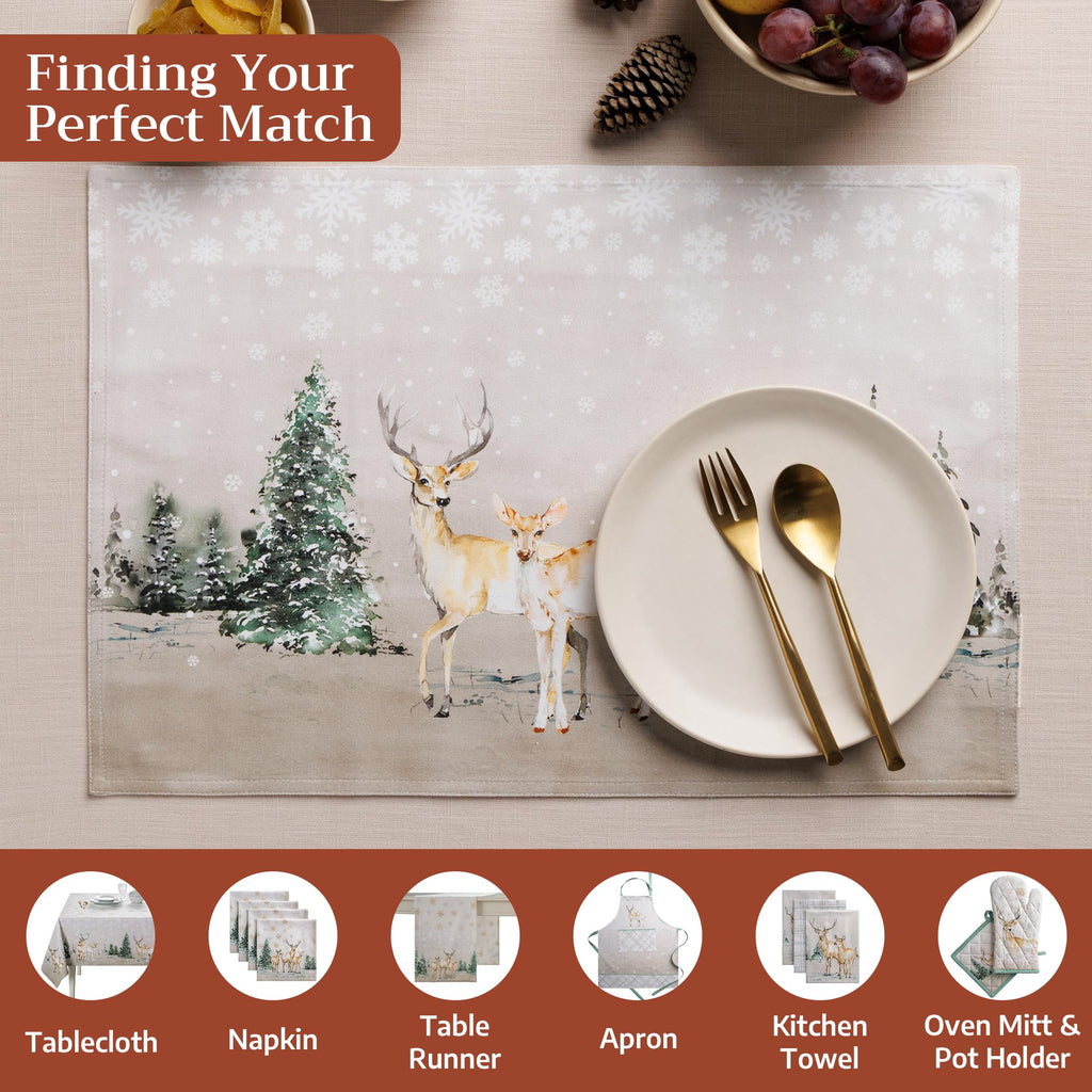 Deer In The Woods Placemats