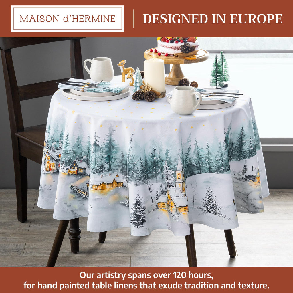 Neige de noel Tablecloths