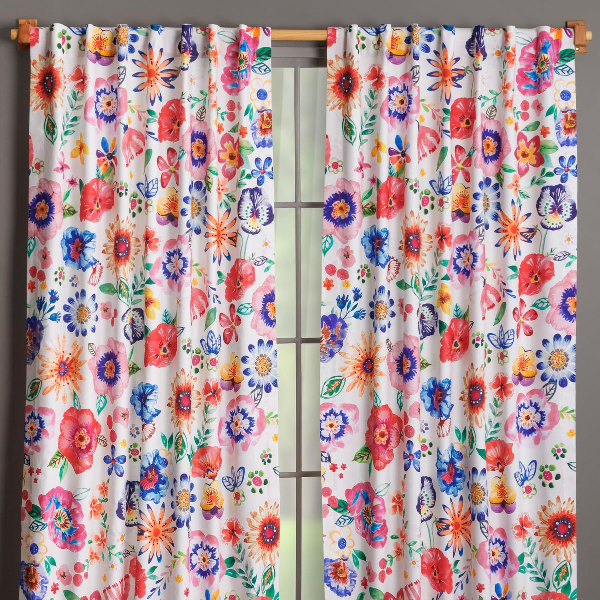 Happy Florals Curtains
