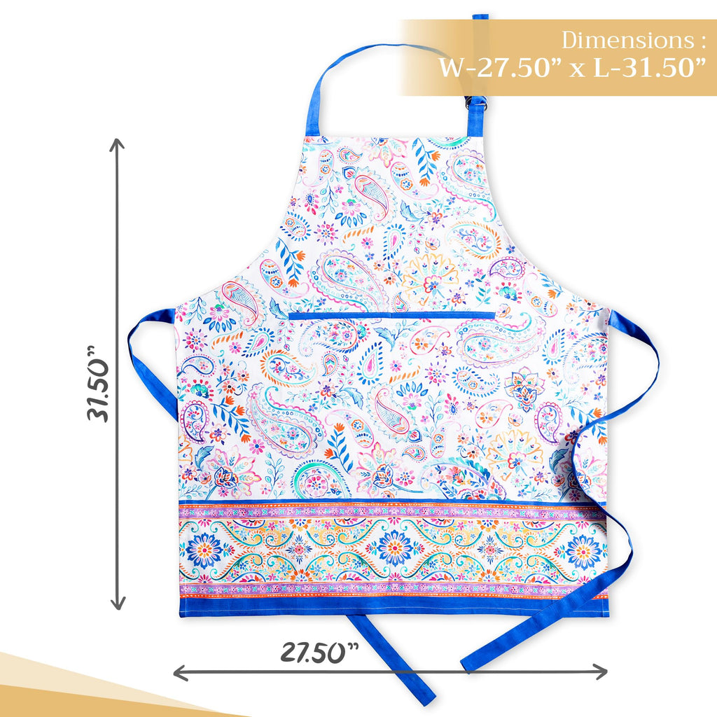 Indian Floral Apron