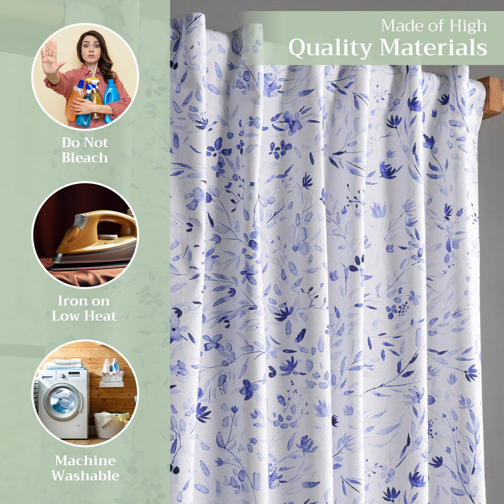 Summer Blues Curtains