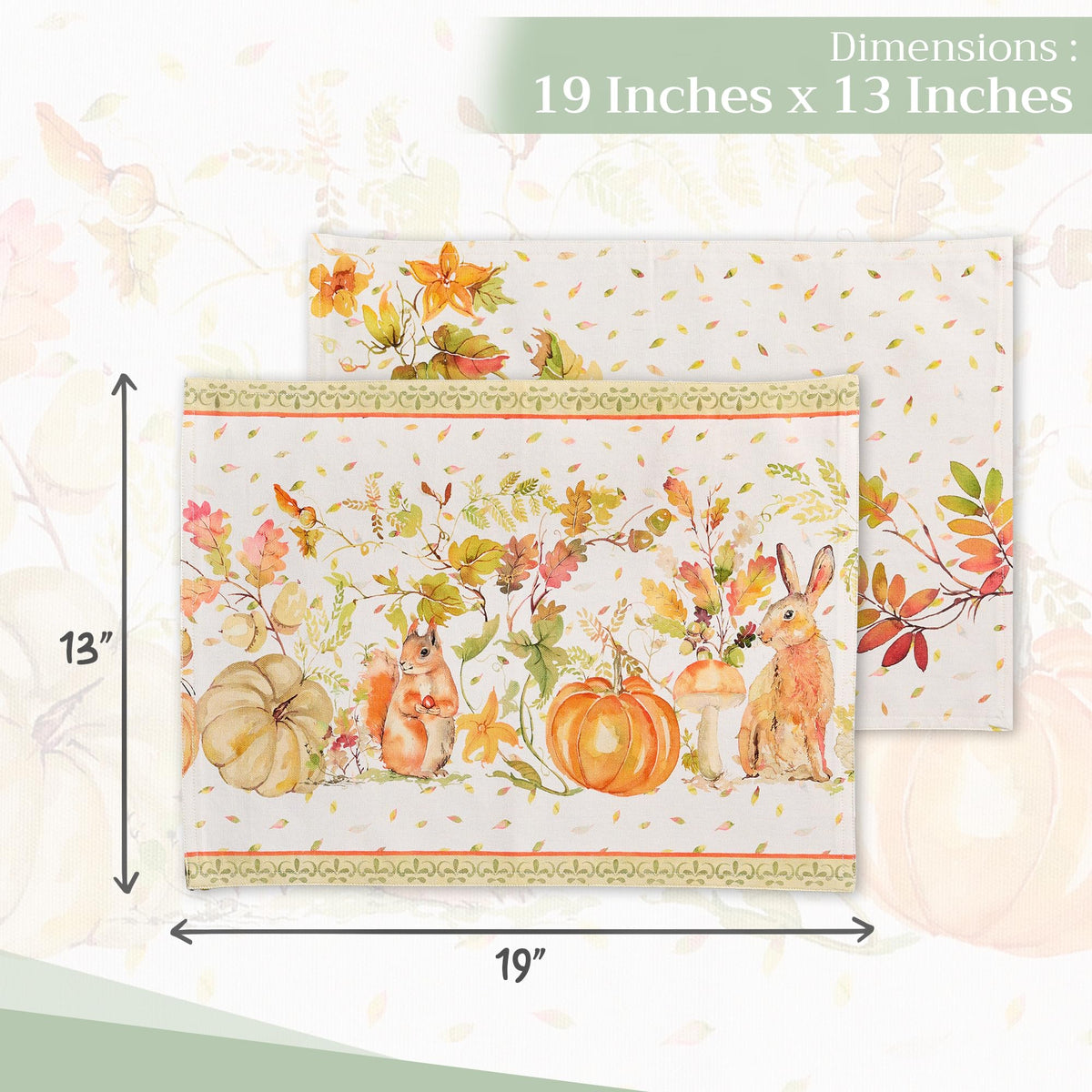 Pumpkin Passion Placemats
