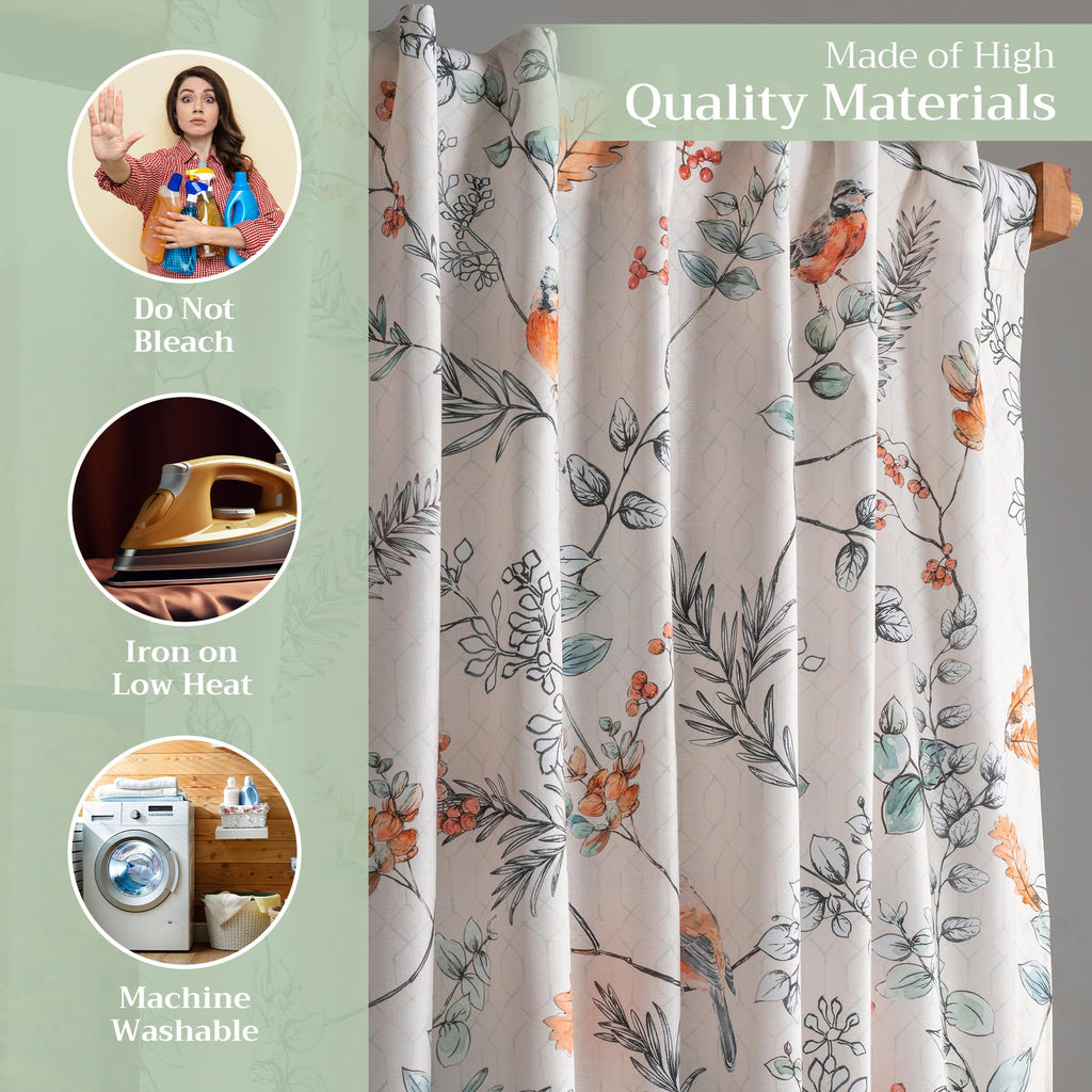 Whitish Shabby Chique Curtains