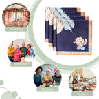 Pumpkin Blues Napkins