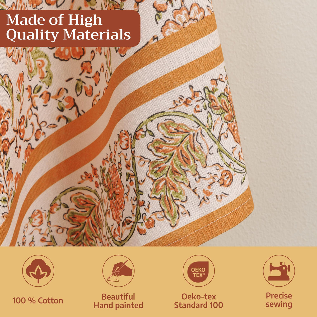 Pumpkin Spice Kitchen Towels