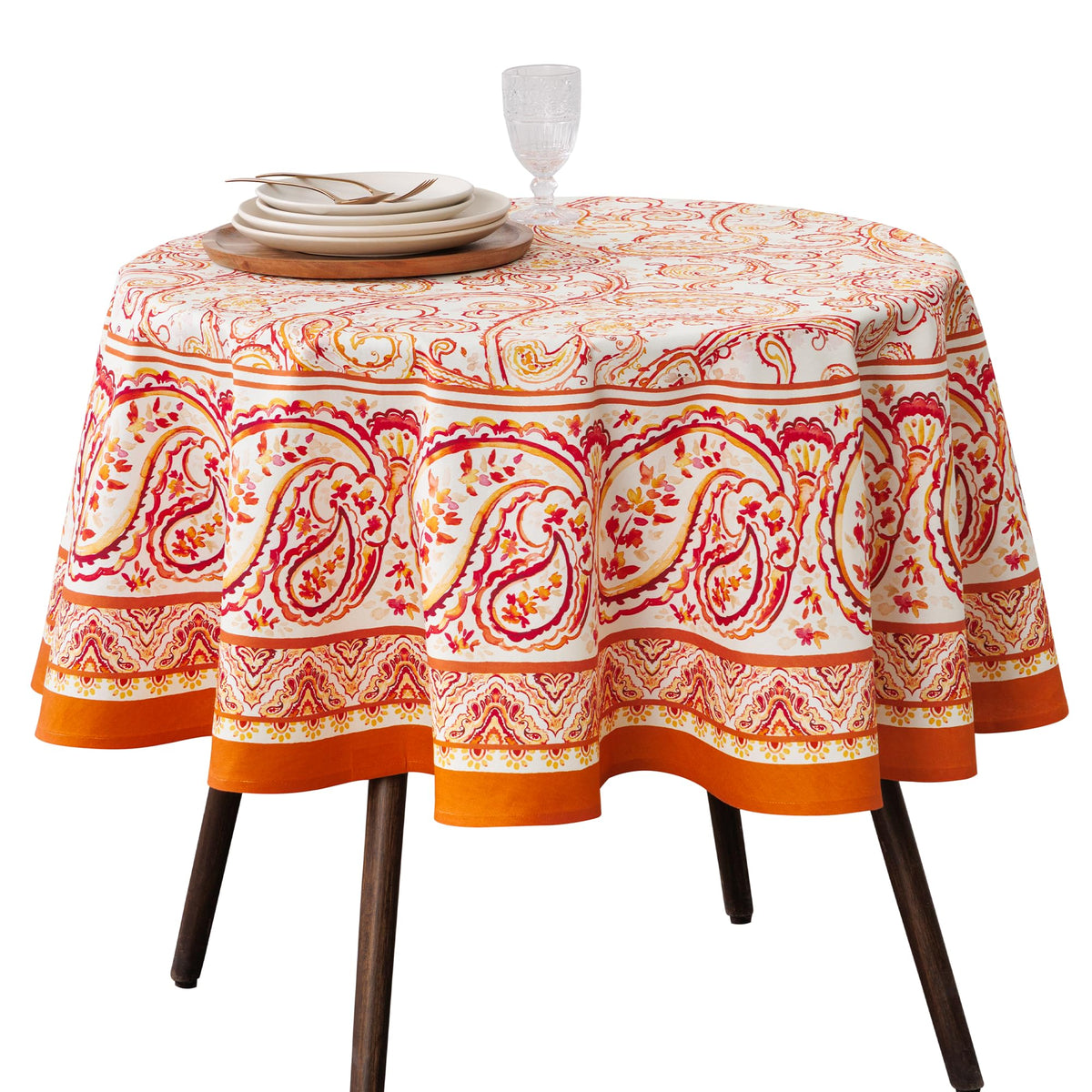 Palatial Paisley Tablecloths
