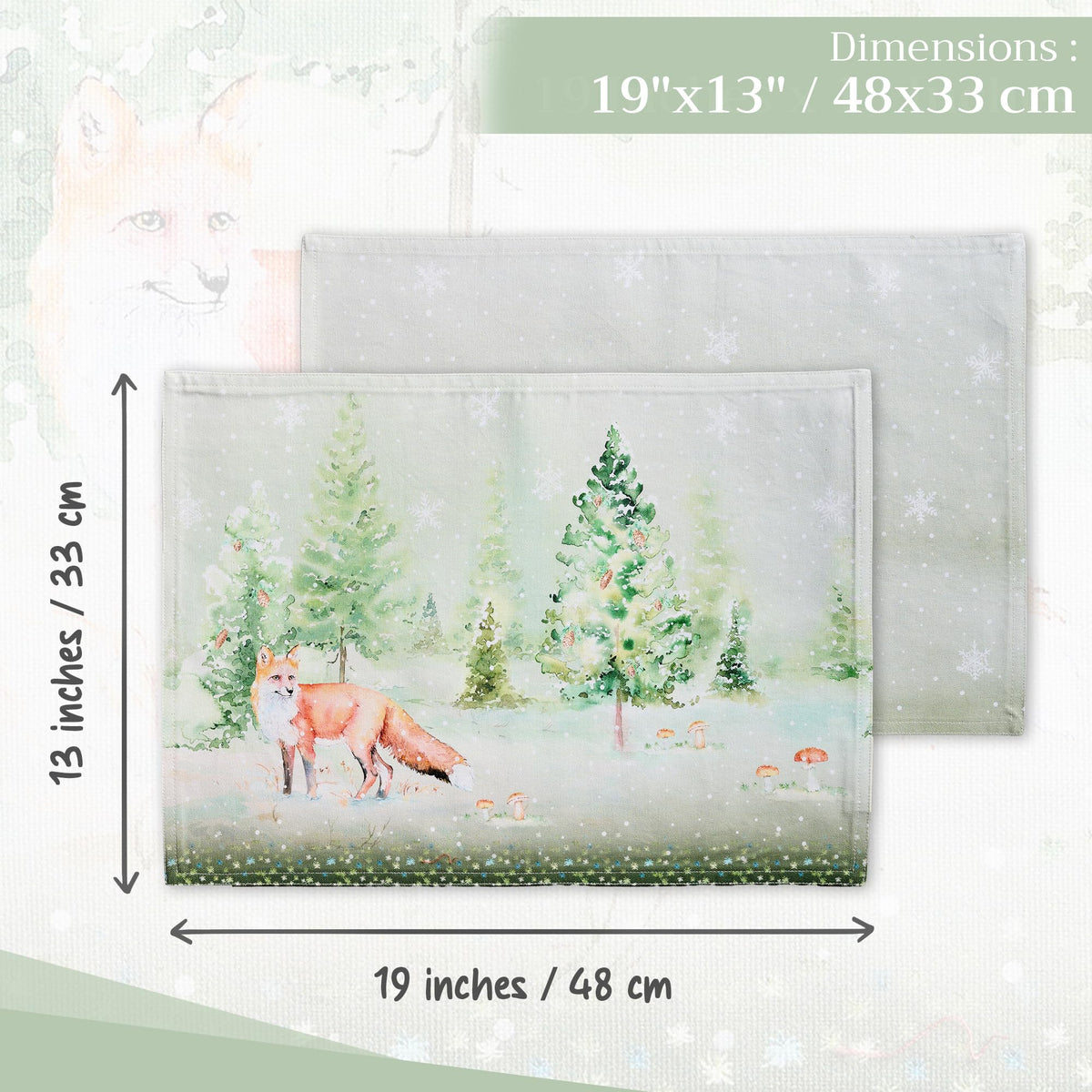 Winter Mornings Placemats