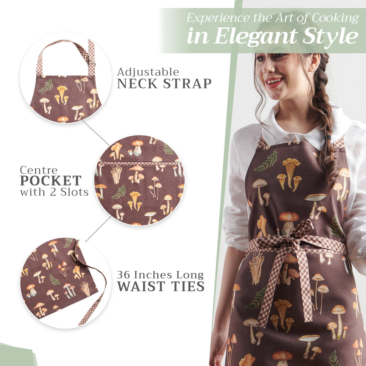 Foods From The Woods Apron