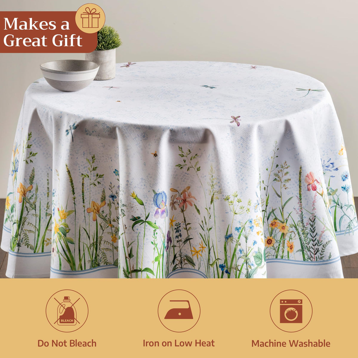 Fleurs De Mai Tablecloths