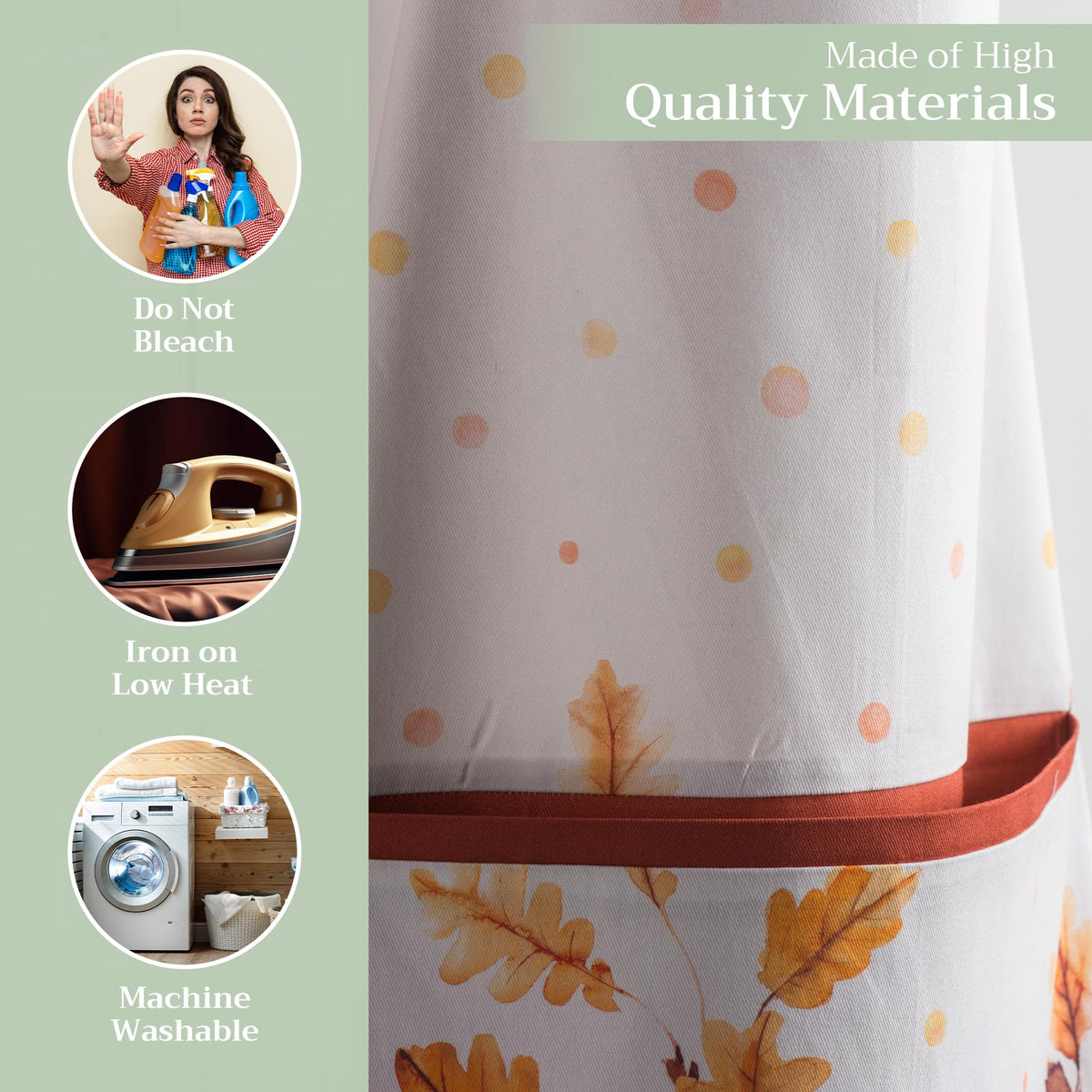 Oak Leaves Apron