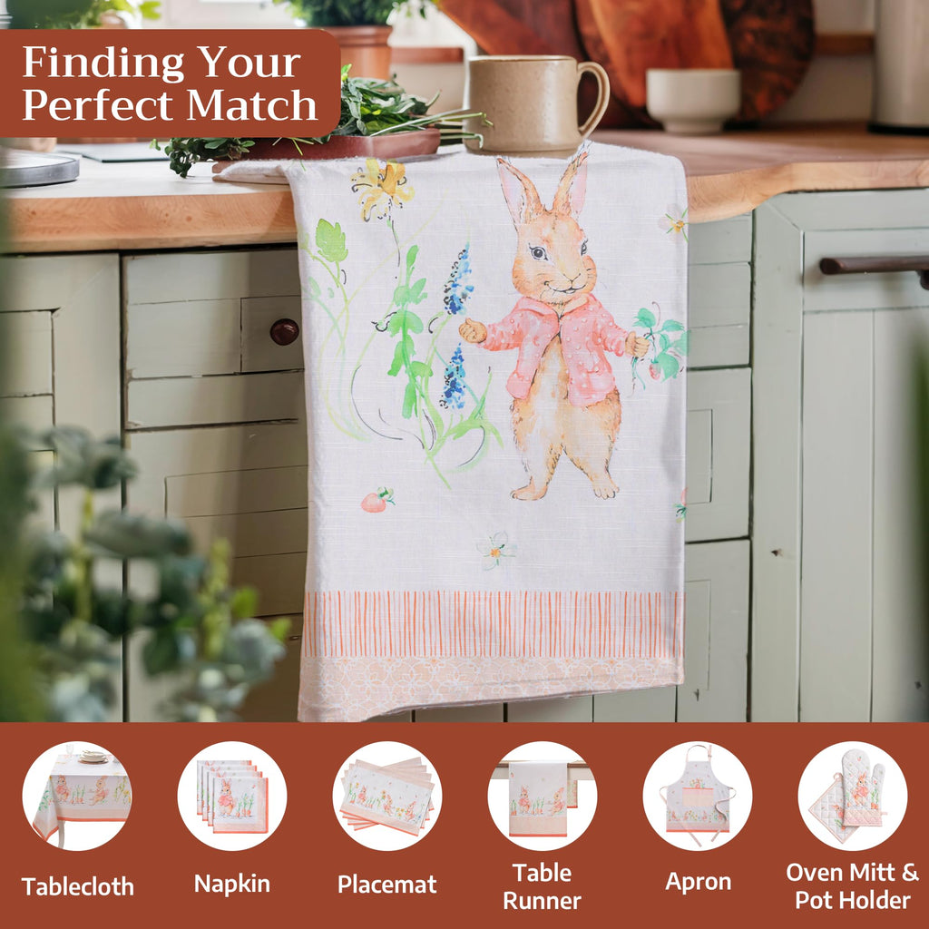 Bunny Party Kitchen Towels