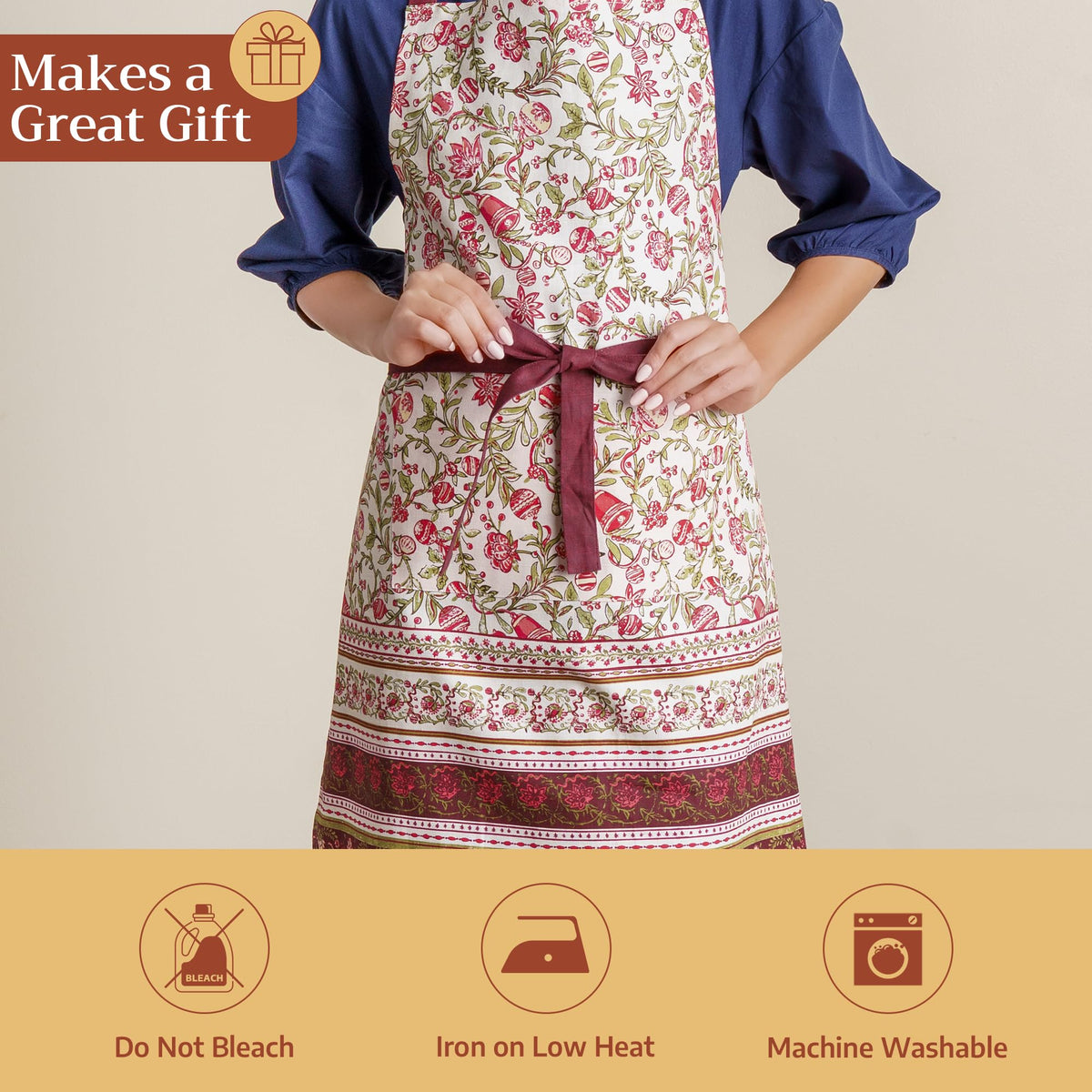 Reveillon Au Jardin Apron