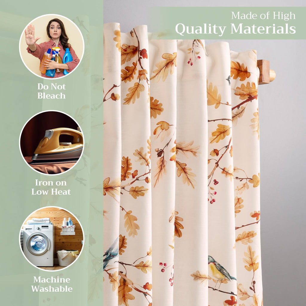 Oak Leaves Curtains