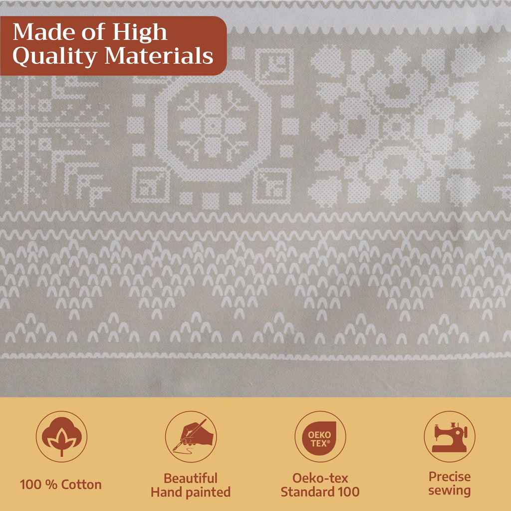Cozy Christmas Tablecloths