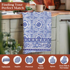 Melodie Bleue Kitchen Towels