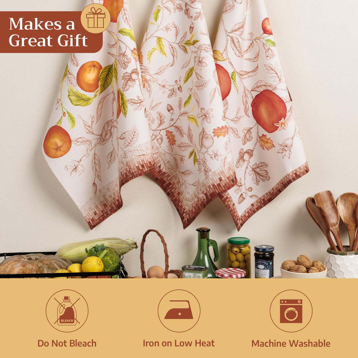 Vintage harvest Kitchen Towels