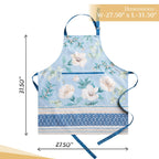 Winter Floral Apron