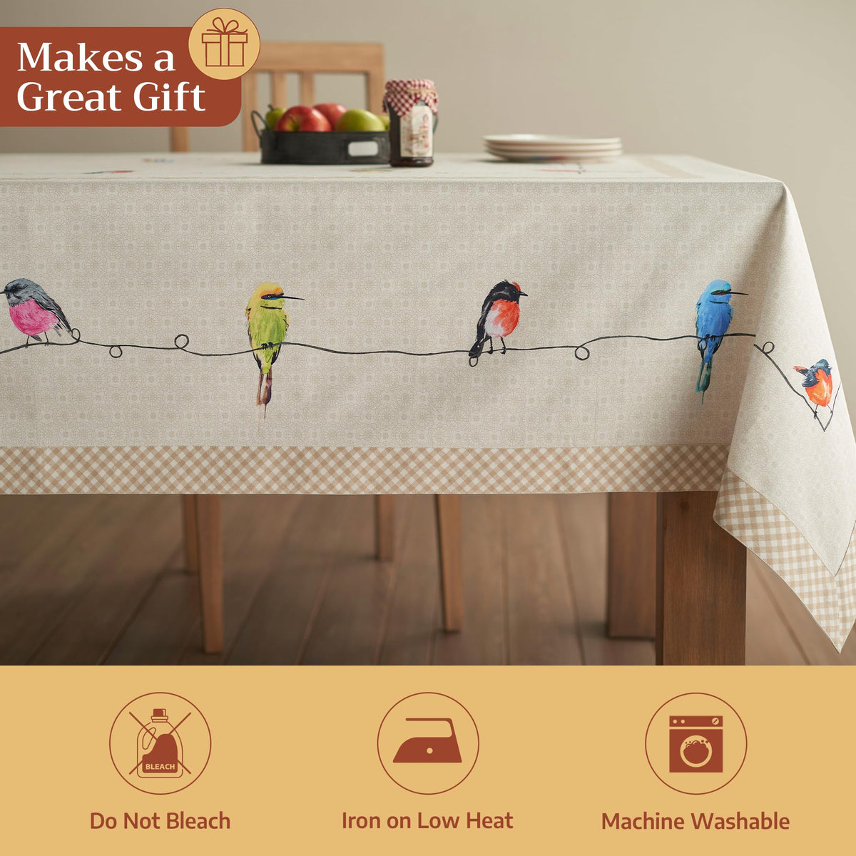 Birdies on Wire Tablecloths