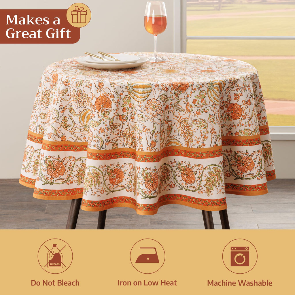 Pumpkin Spice Tablecloths