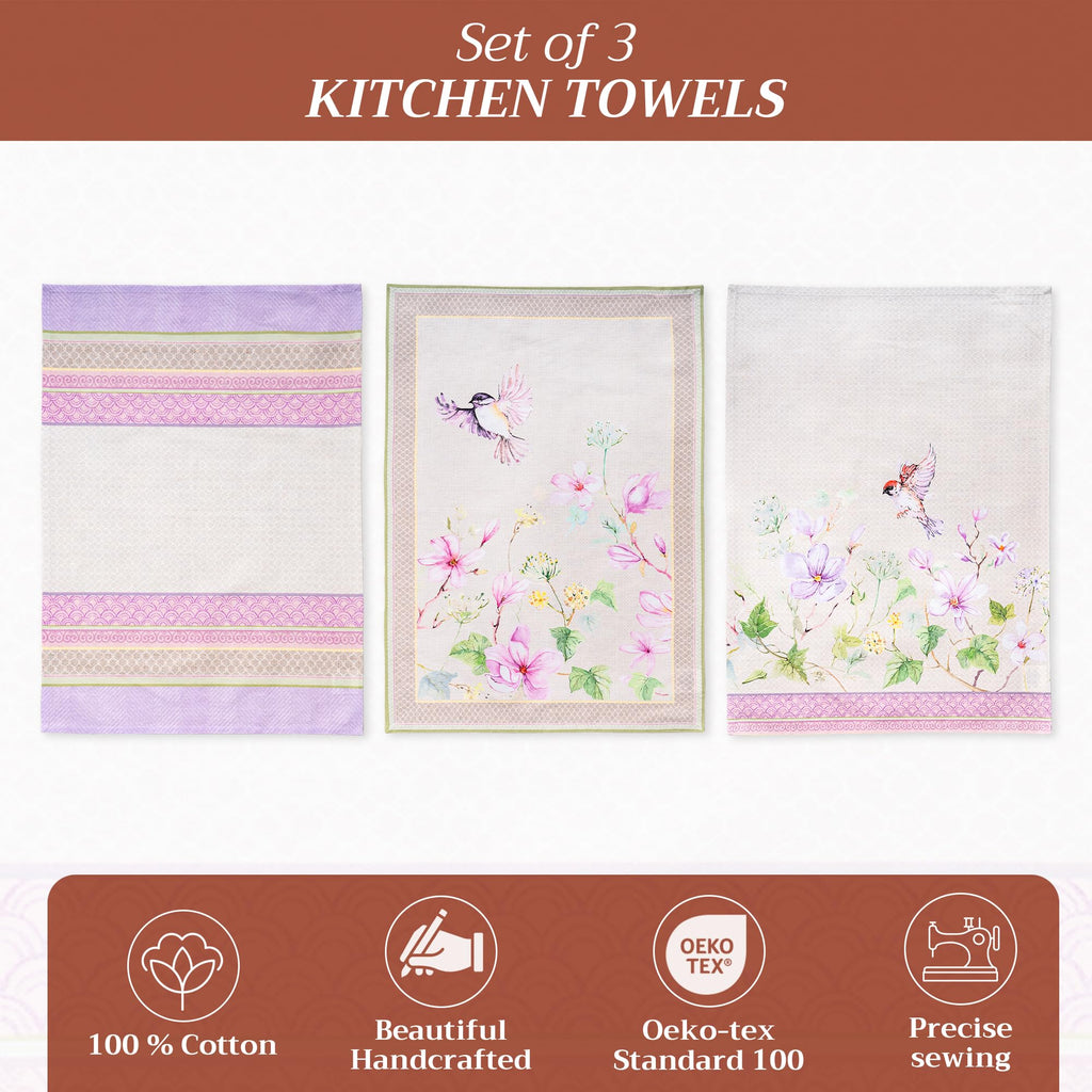 Magnolia Mornings Kitchen Towels