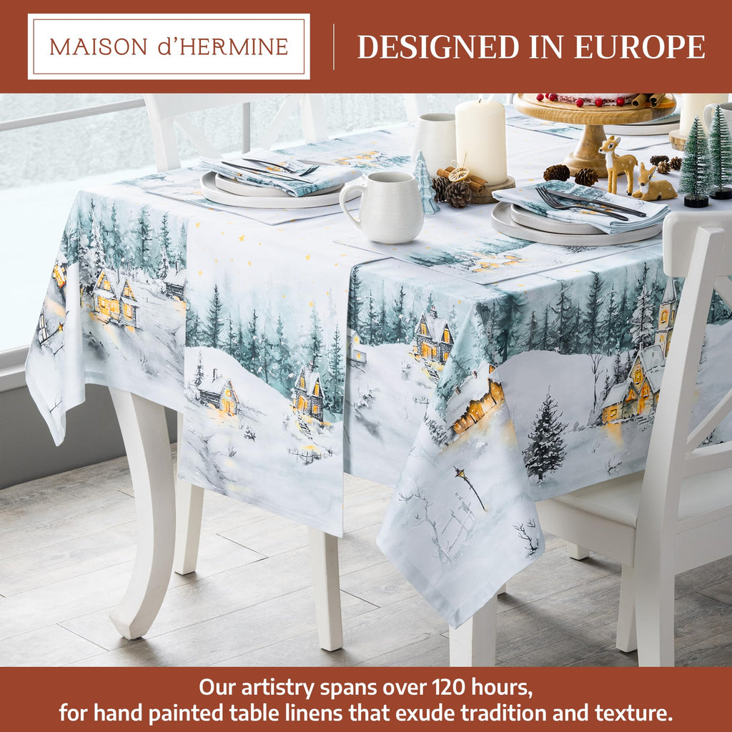 Neige de noel Tablecloths