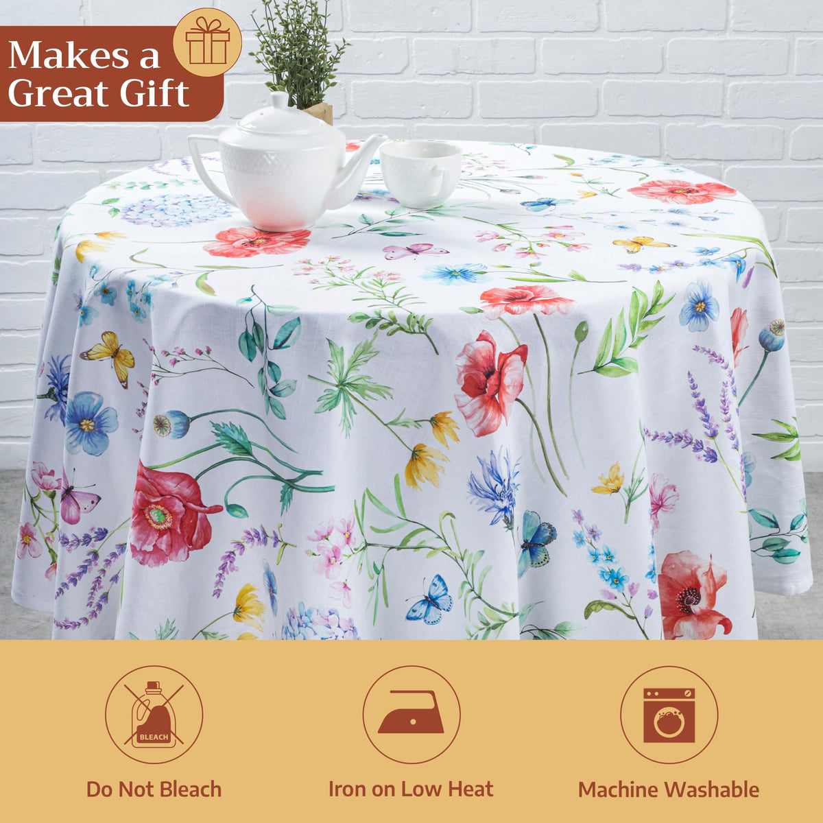 Just Floral Tablecloths