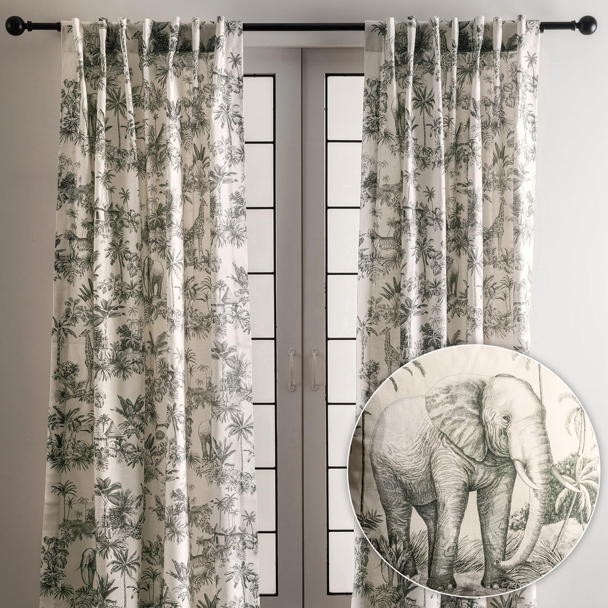 Savana Jouy Curtains