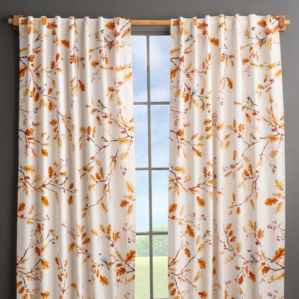 Oak Leaves Curtains