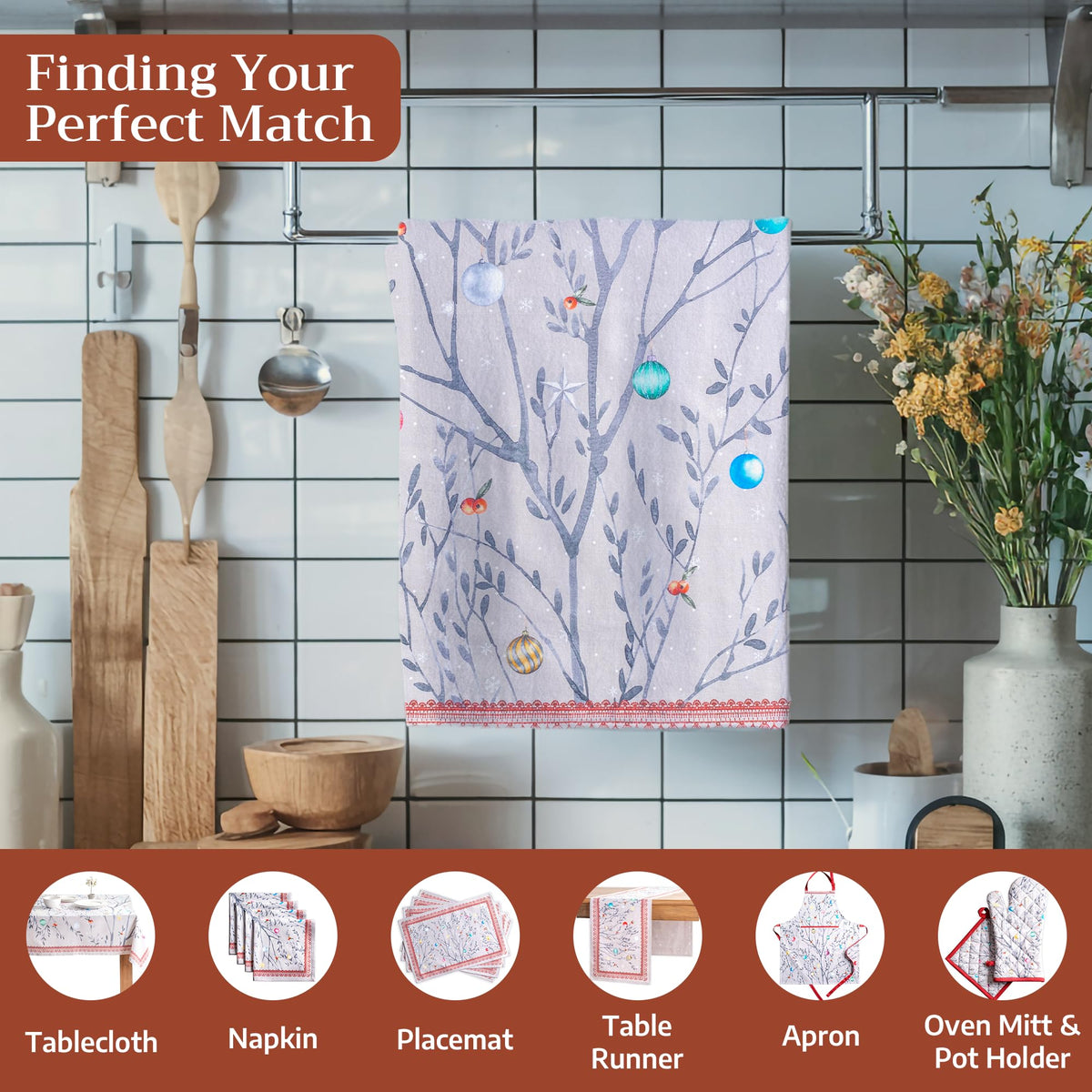 Fairy Christmas Kitchen Towels