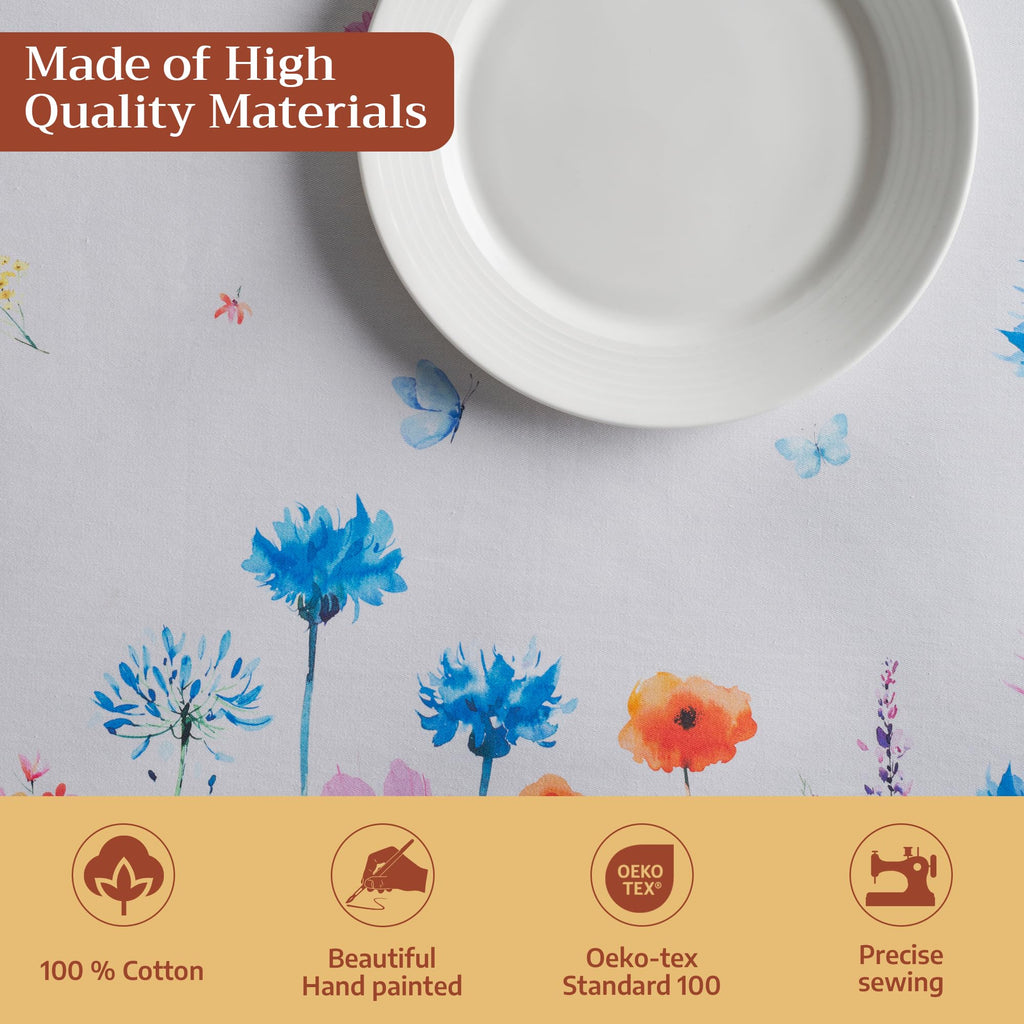 Flower In The Field Tablecloths