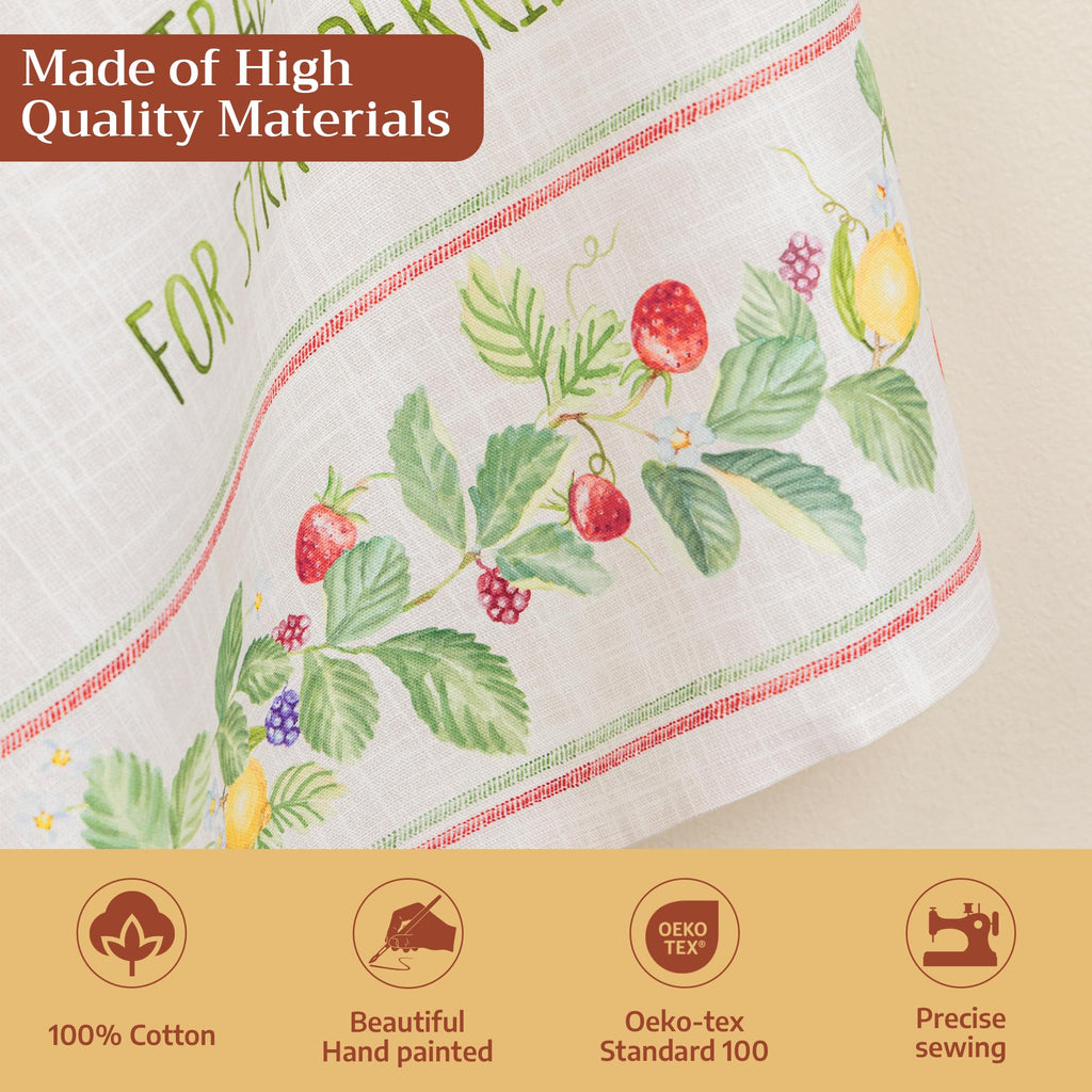 Strawberry days Kitchen Towels