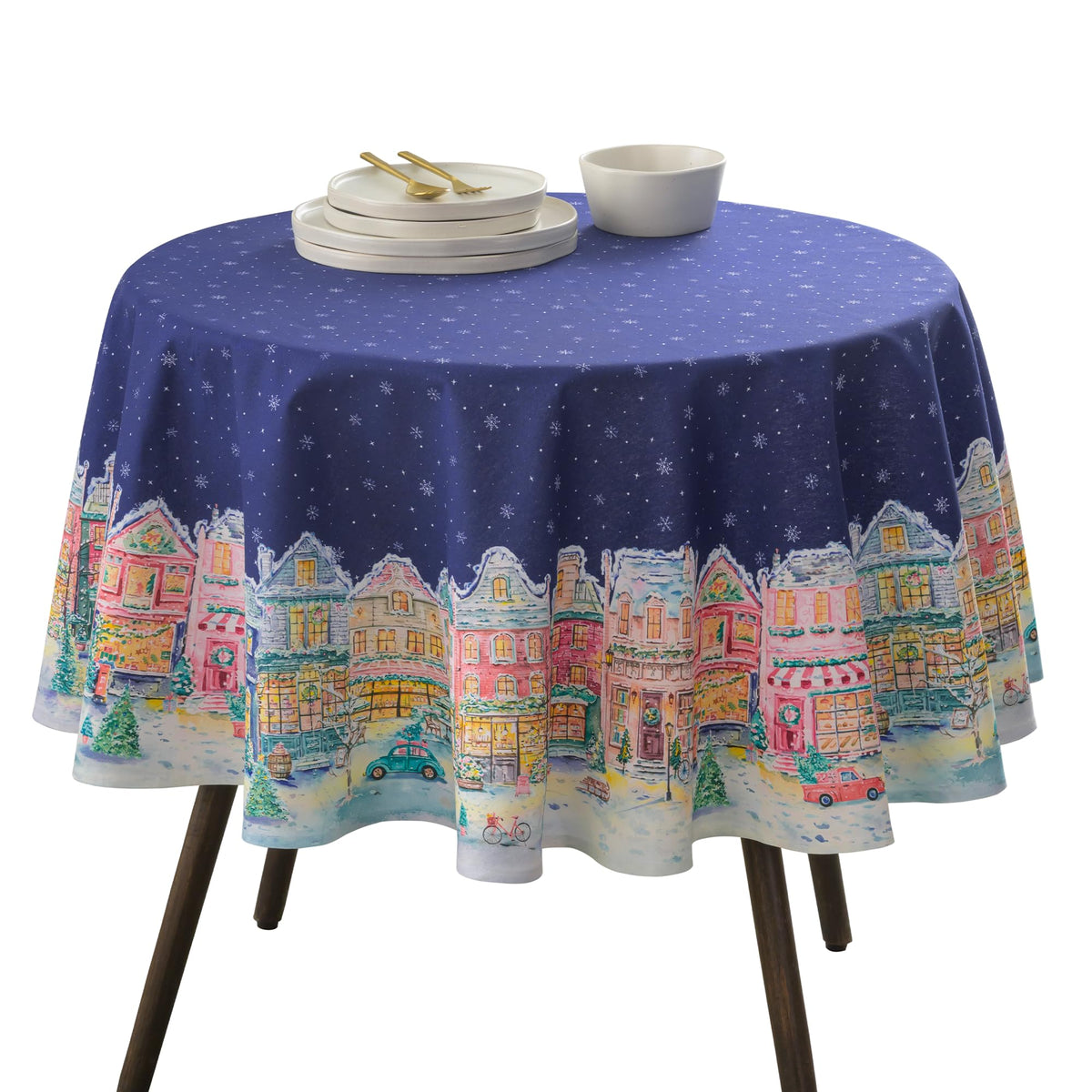 Christmas Market Tablecloths