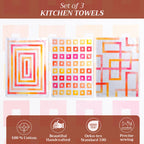 Summer Maze Kitchen Towels