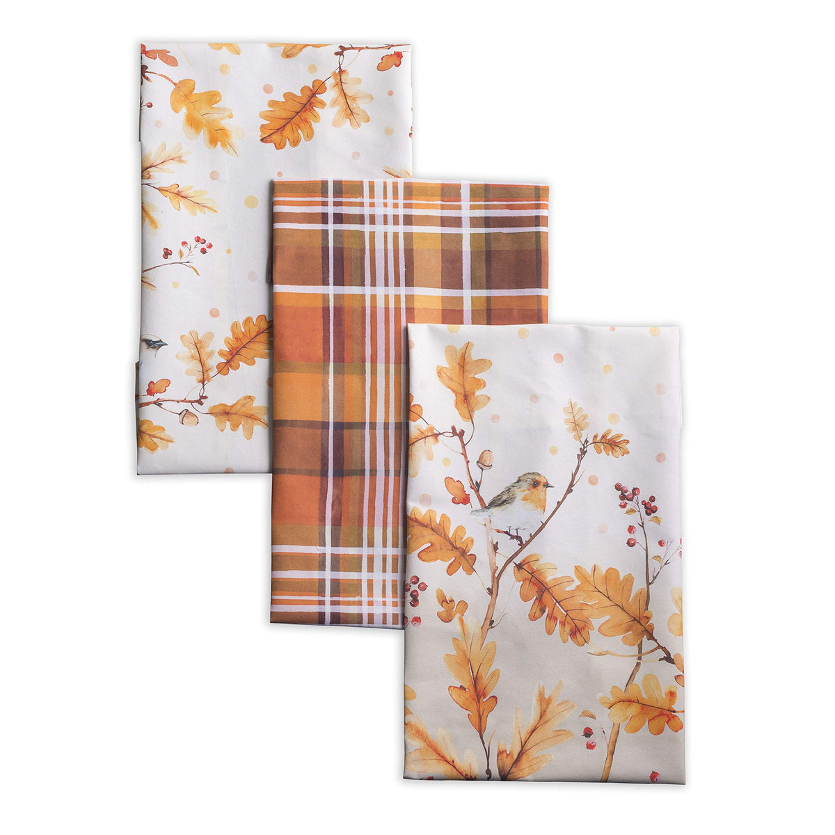 Oak Leaves Kitchen Towels