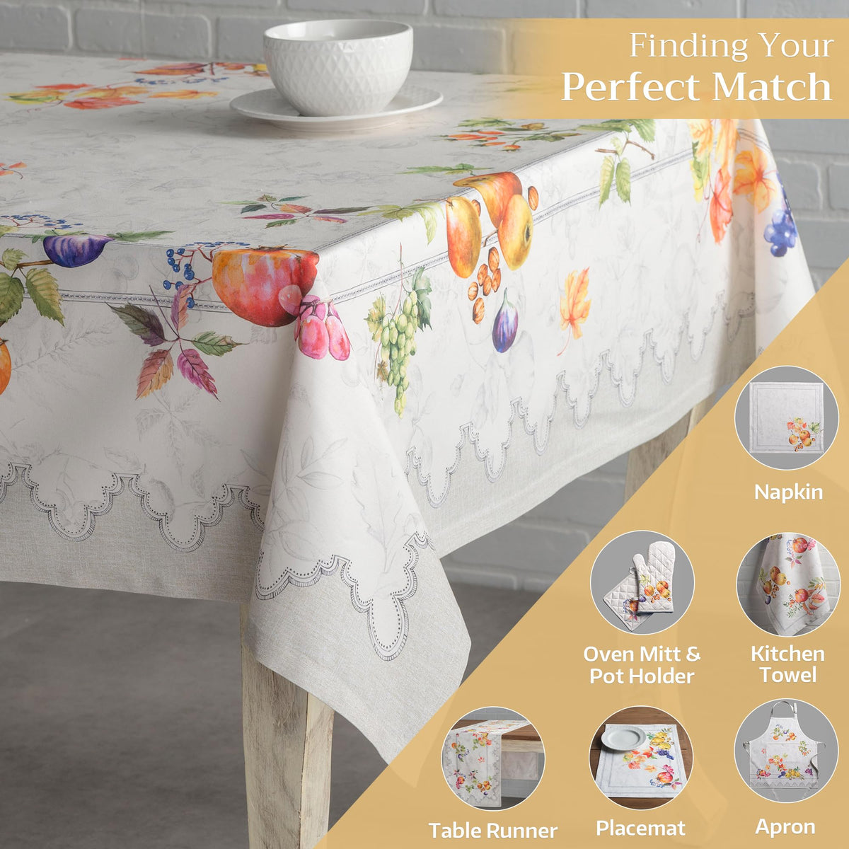 Fruit D'Hiver Tablecloths