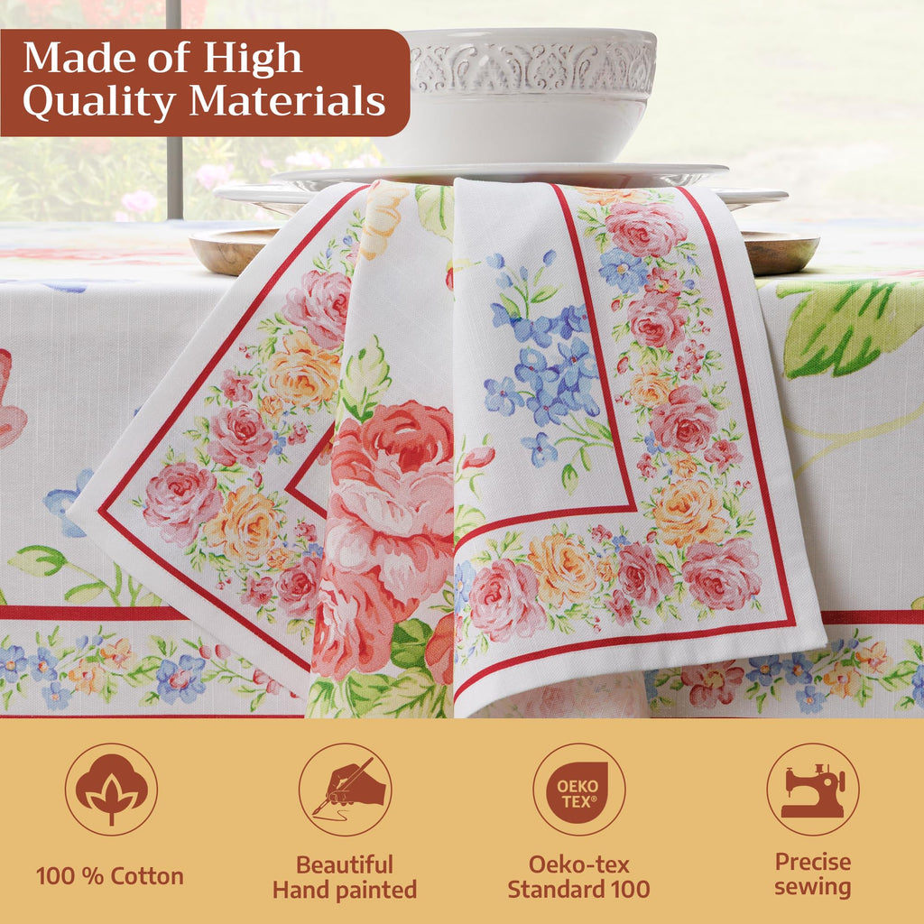 Vintage Floral Napkins