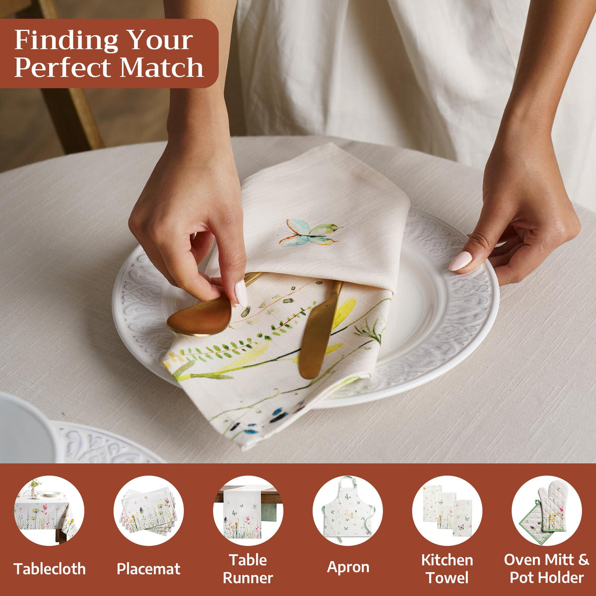 Botanical Fresh Napkins