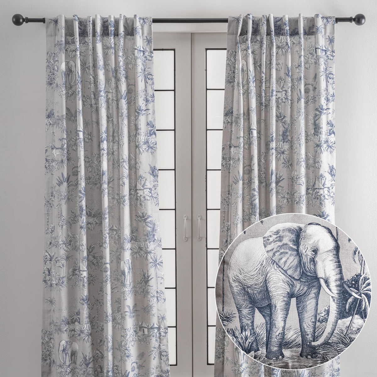 Savana Jouy Curtains
