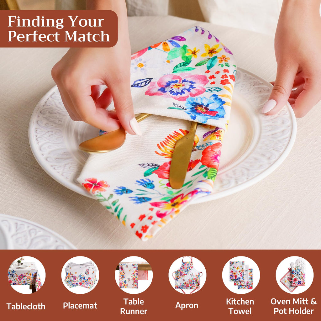 Happy Florals  Napkins
