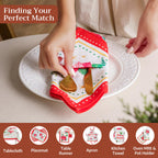Poinsettia Christmas Napkins