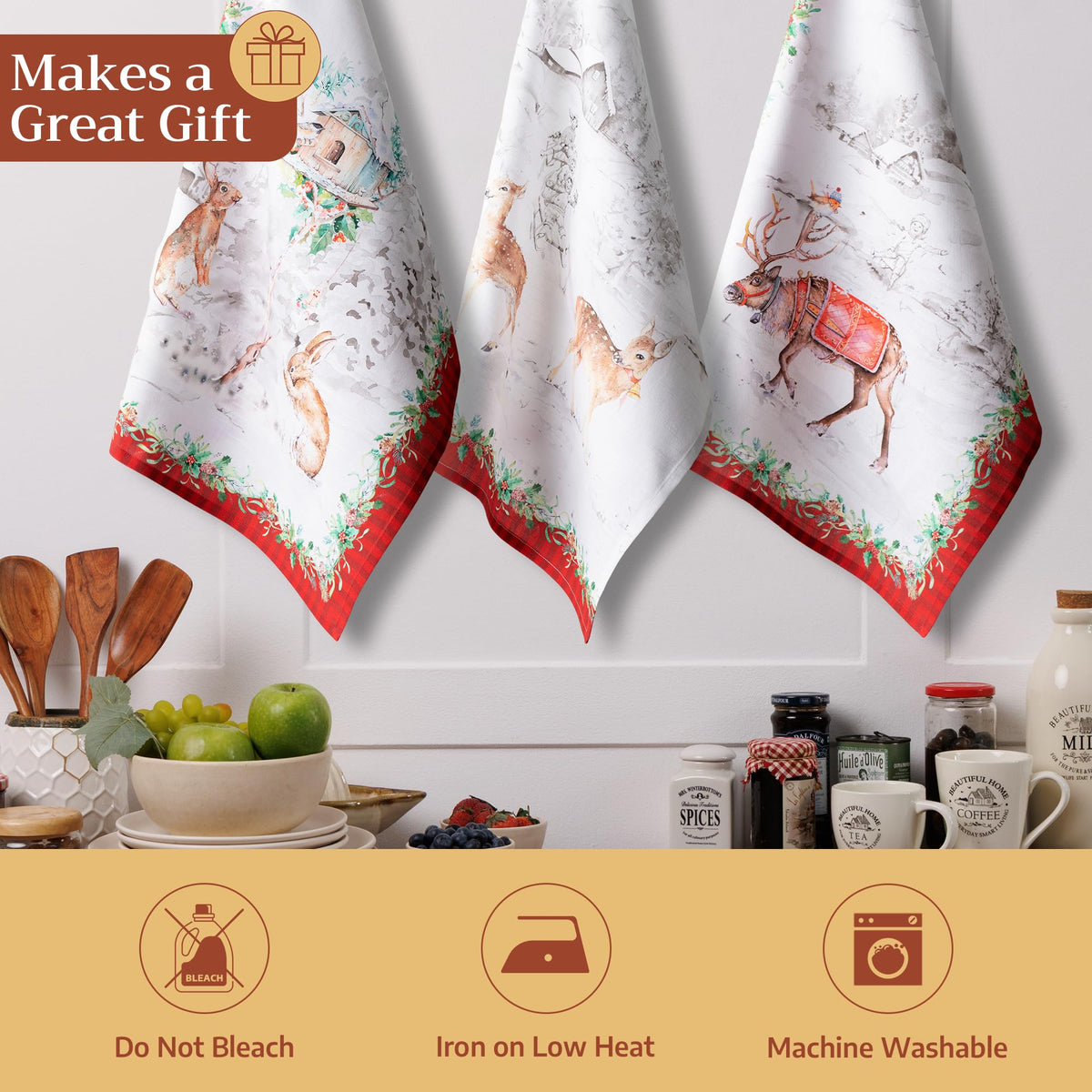 Christmas Tradition Kitchen Towels