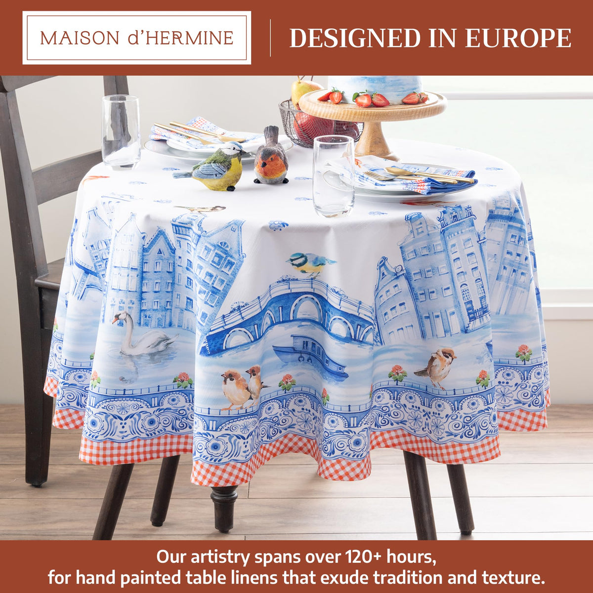 Amsterdam Canals Tablecloths