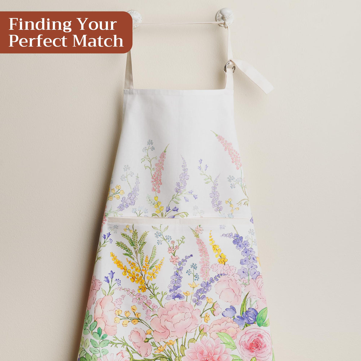 Valentine Bouquet Apron