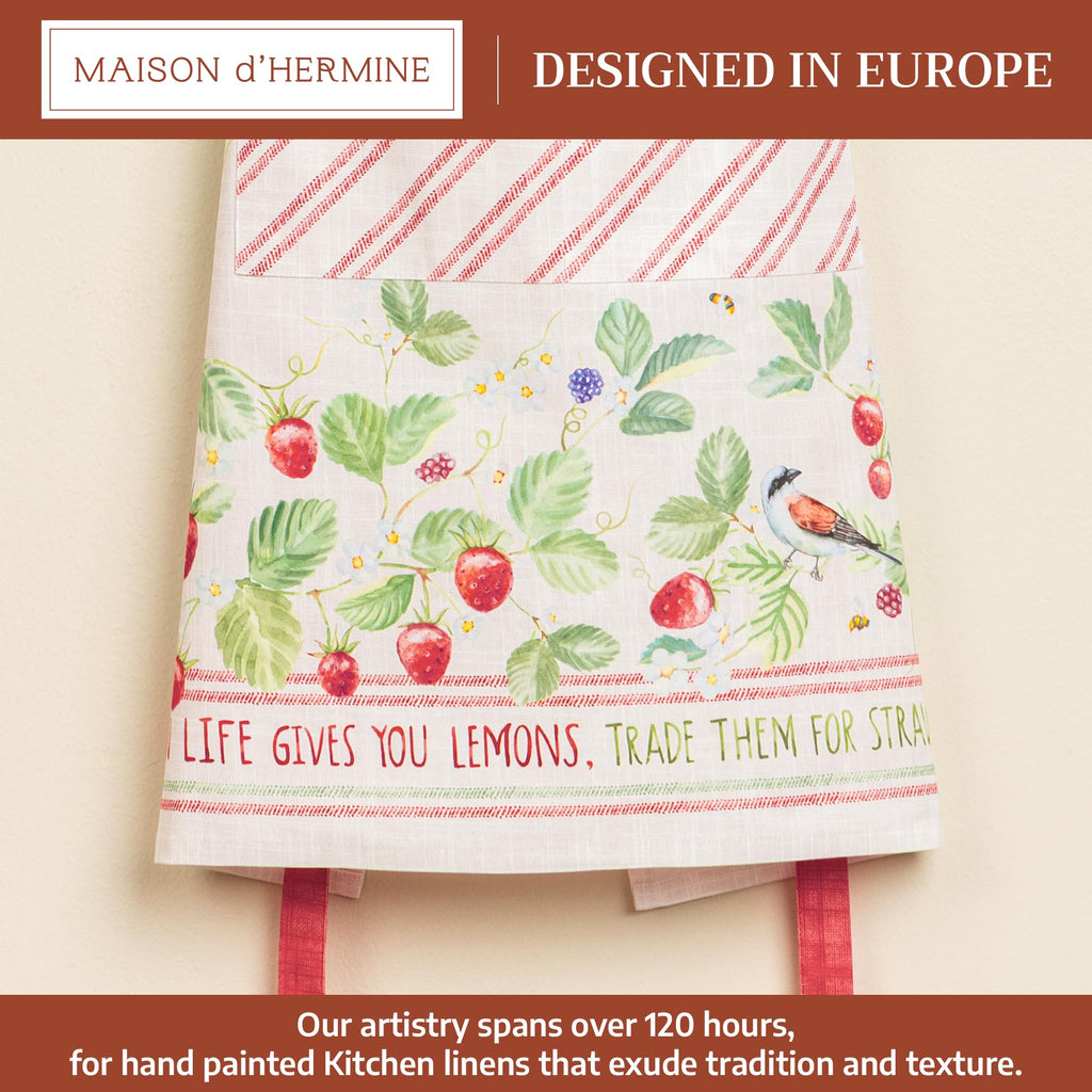 Citrus Song Birds Apron